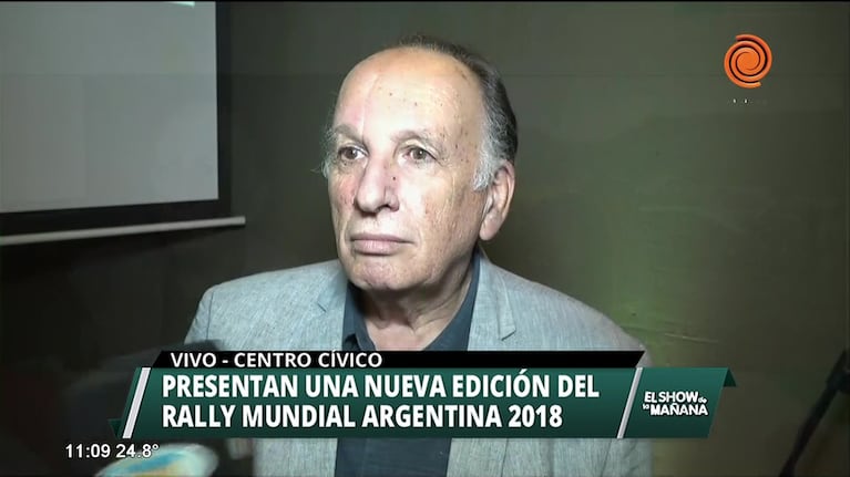 Presentación del Rally Mundial Argentina 2018
