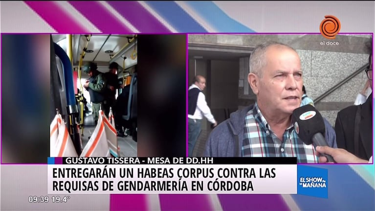 Presentan Habeas Corpus contra Gendarmería