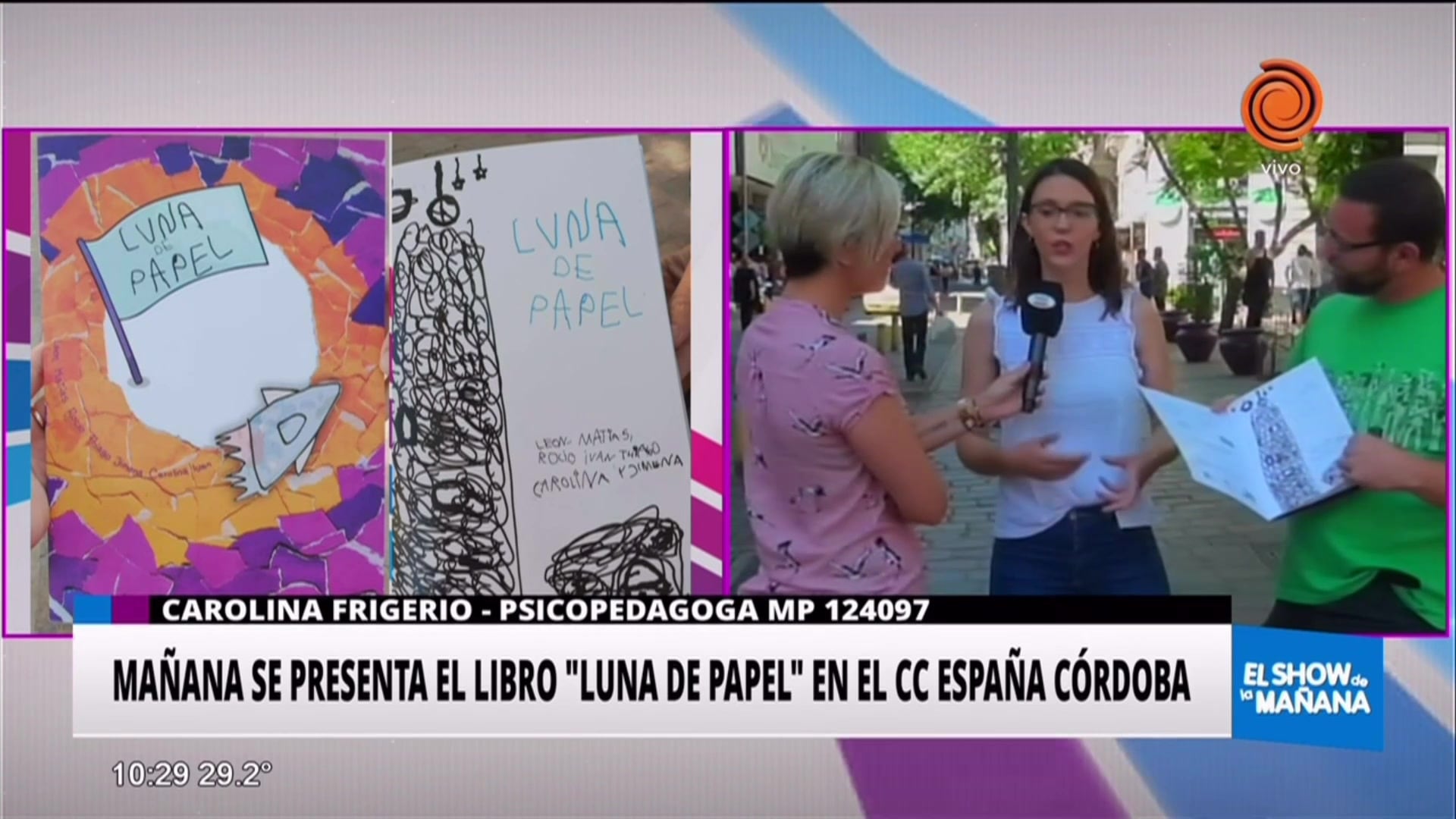 Presentan "Luna de Papel" en el España-Córdoba