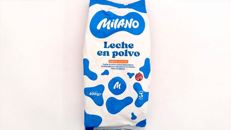 Prohibieron una leche cordobesa en Santa Fe.