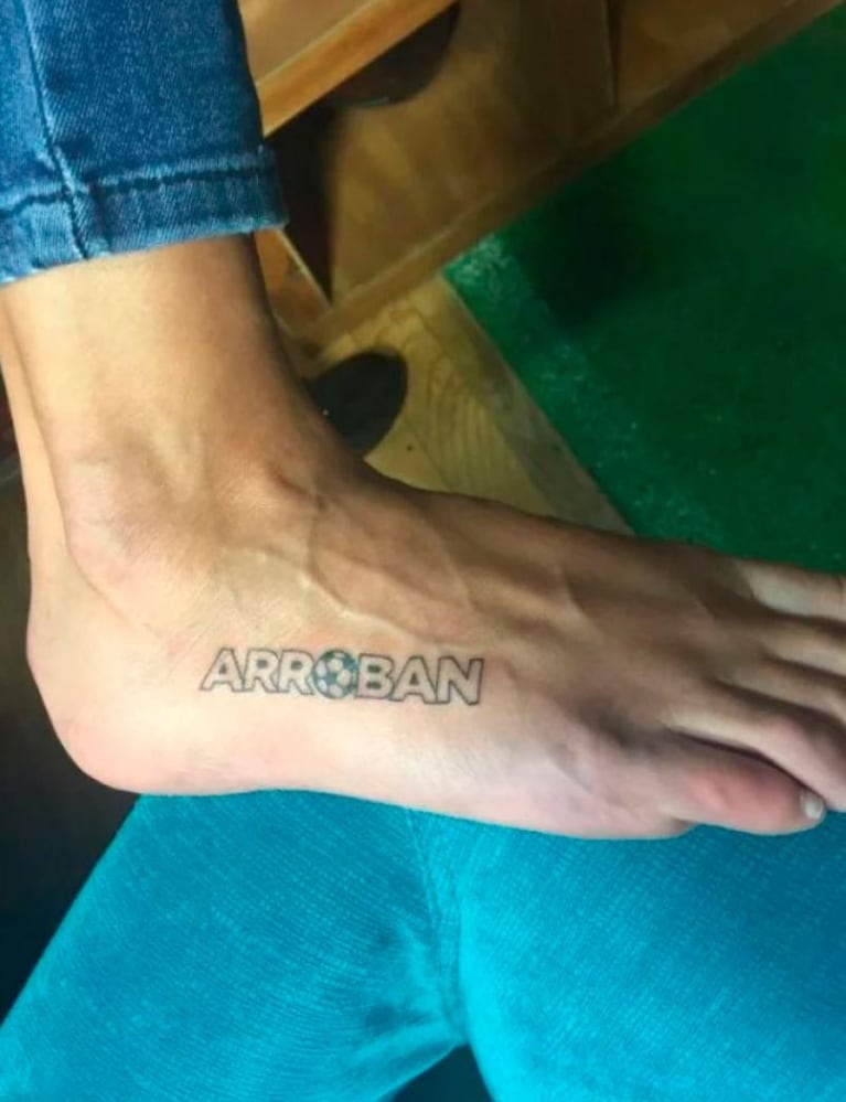 Promesa cumplida: Ivana Nadal se tatuó tras el triunfo de la Selección