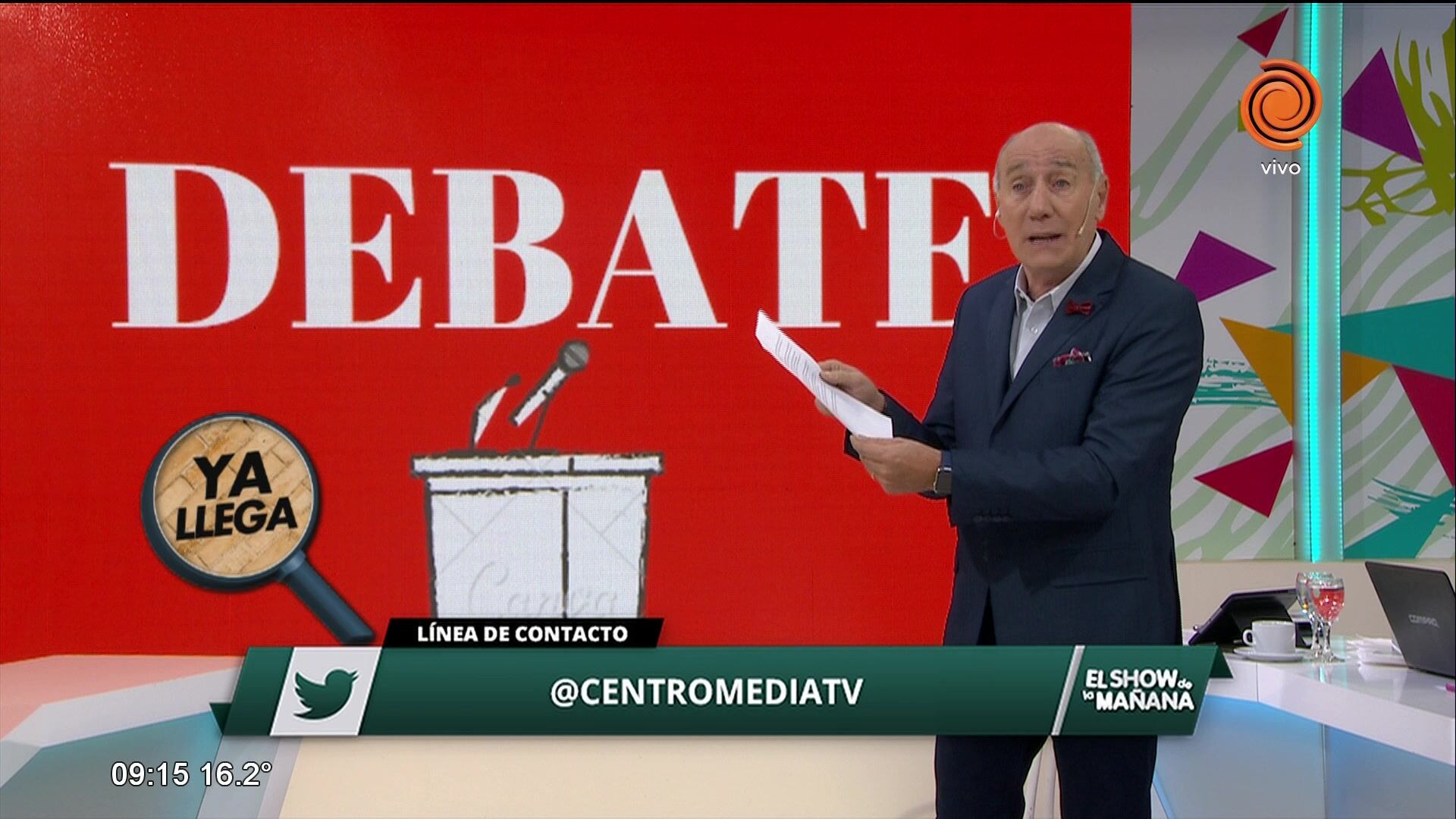 Proponemos un debate entre los principales candidatos