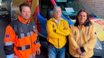Protagonistas de la agresión en barrio Los Álamos.