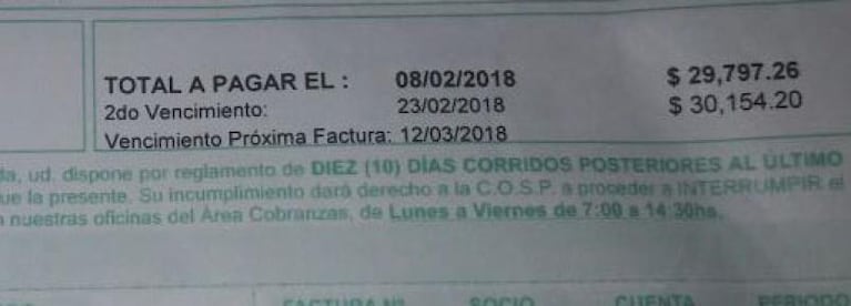 Protesta de vecinos de Río Tercero por la tarifa de la luz