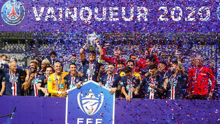 PSG ganó la Copa de Francia por quinta vez en los ultimos seis años.