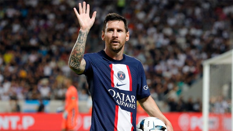 PSG publicó mensajes de despedida para Lionel Messi.