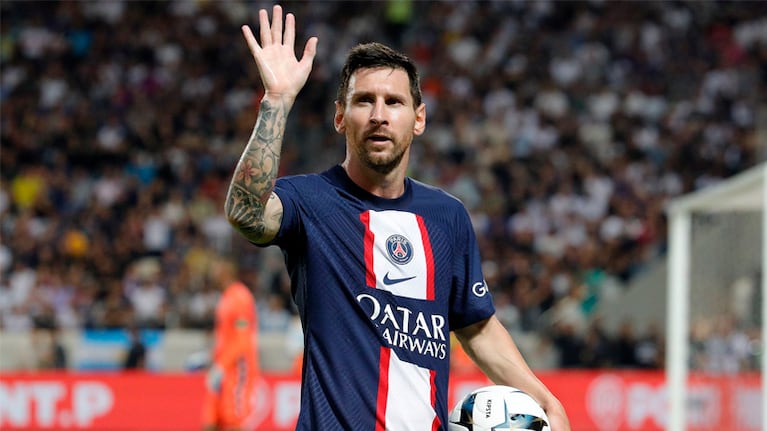 PSG publicó mensajes de despedida para Lionel Messi.