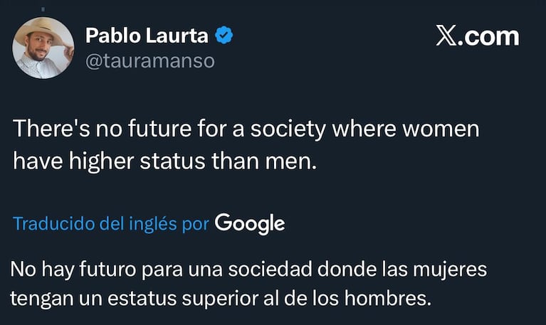 Publicaciones en redes de Laurta.