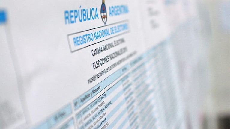 Publicaron el padrón electoral: dónde voto para las legislativas de octubre 2025