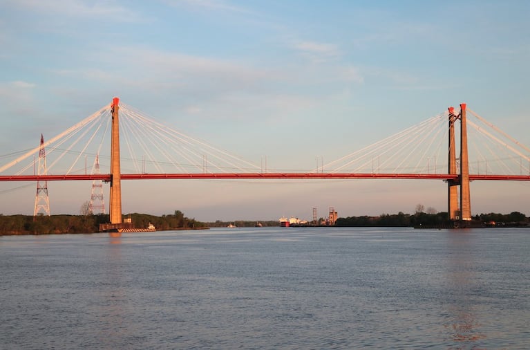 Puente Zárate Brazo Largo, en la zona norte de la provincia de Buenos Aires.