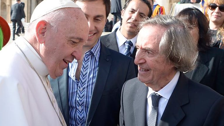 ¡Pura emoción! El encuentro del Papa con Carlitos Balá