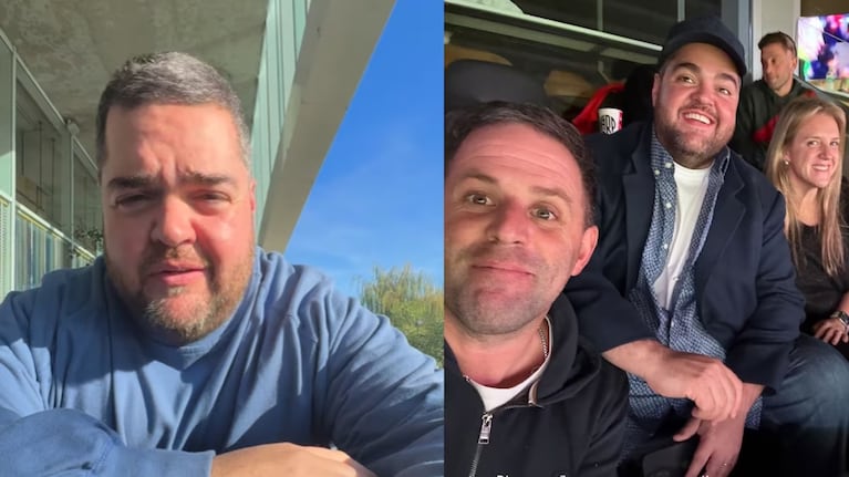 Pururú en vez de choris y ropa de los colores de Boca: la divertida primera vez de Barassi viendo a River