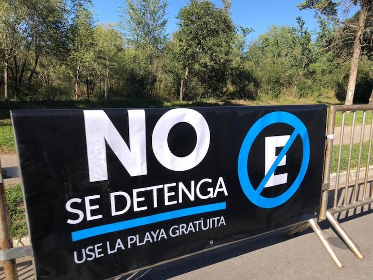 Pusieron vallas y prohibieron estacionar en las calles del Parque del Chateau