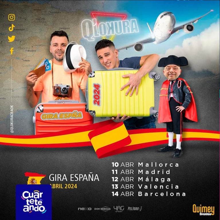 Q' Lokura anunció su gira por España: cuándo y dónde se presentará 