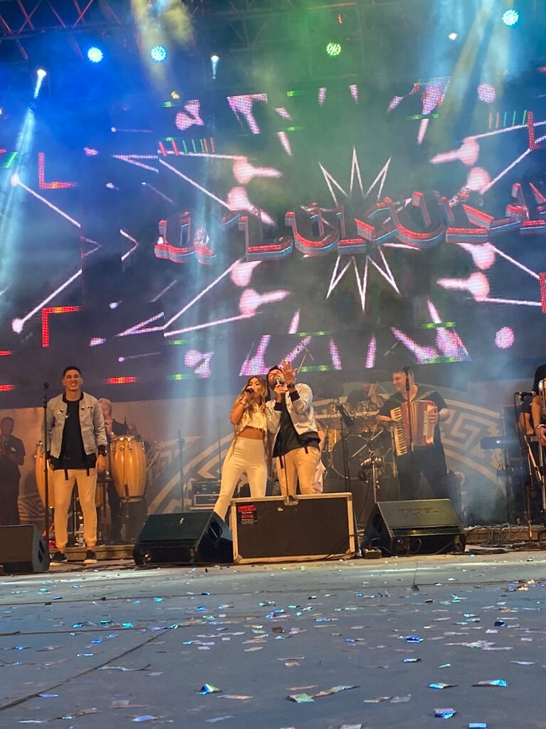 Q' Lokura y Magui Olave en Cosquín Cuarteto