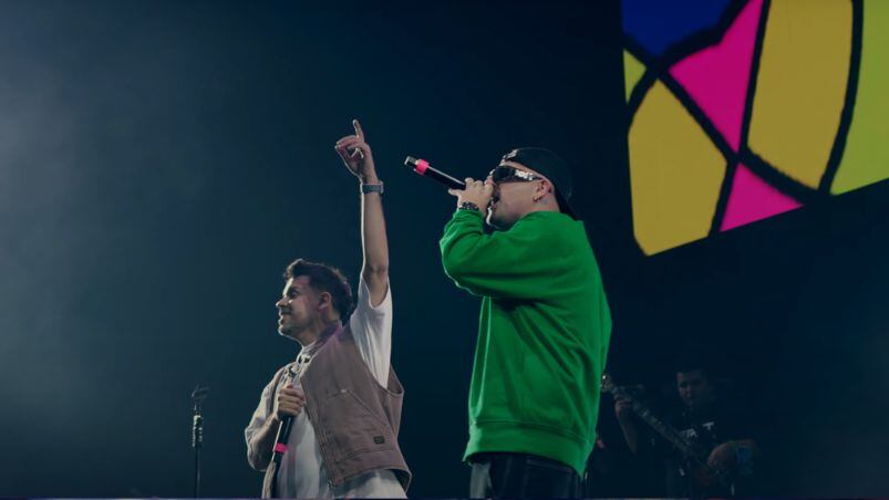Q´ Lokura y The La Planta juntos en el Movistar Arena.