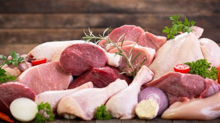 Qué aporta el consumo de carnes y qué aporta el consumo de vegetales.