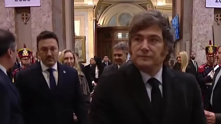 Qué dijo Milei tras ignorar a Victoria Villarruel y evitar saludar a Jorge Macri en el Tedeum del 25 de Mayo