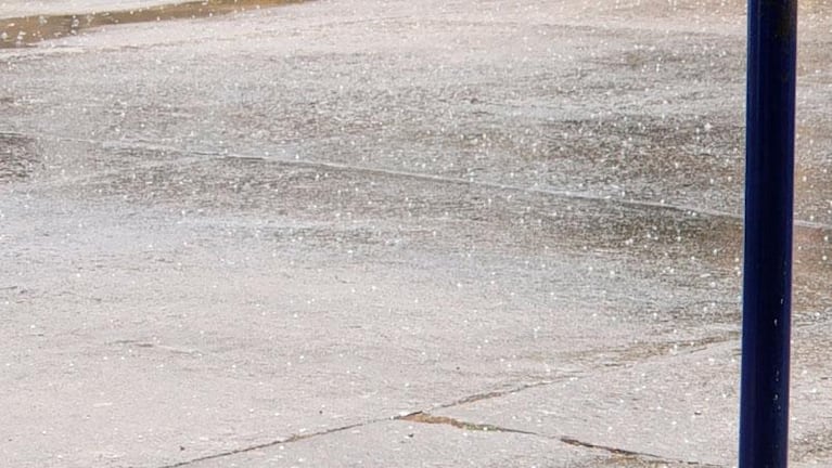 Qué es el "graupel", lo que cayó en Córdoba además de la nieve