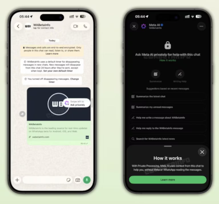 Qué es el nuevo “Chat lateral” de WhatsApp y para qué sirve