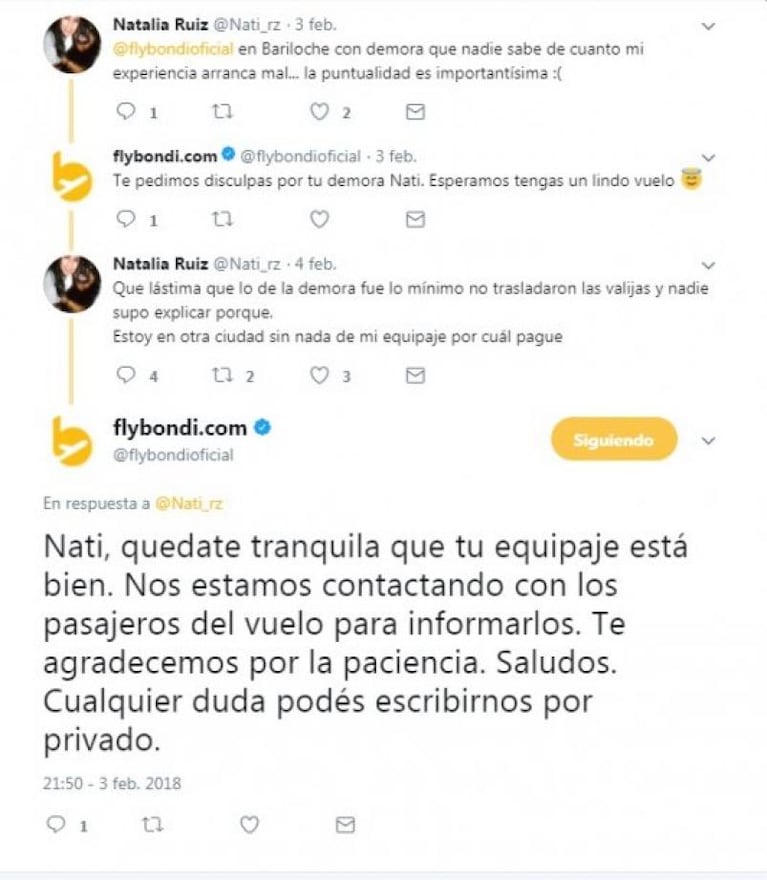 Quejas por Flybondi: despacharon el equipaje en un camión