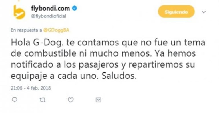 Quejas por Flybondi: despacharon el equipaje en un camión