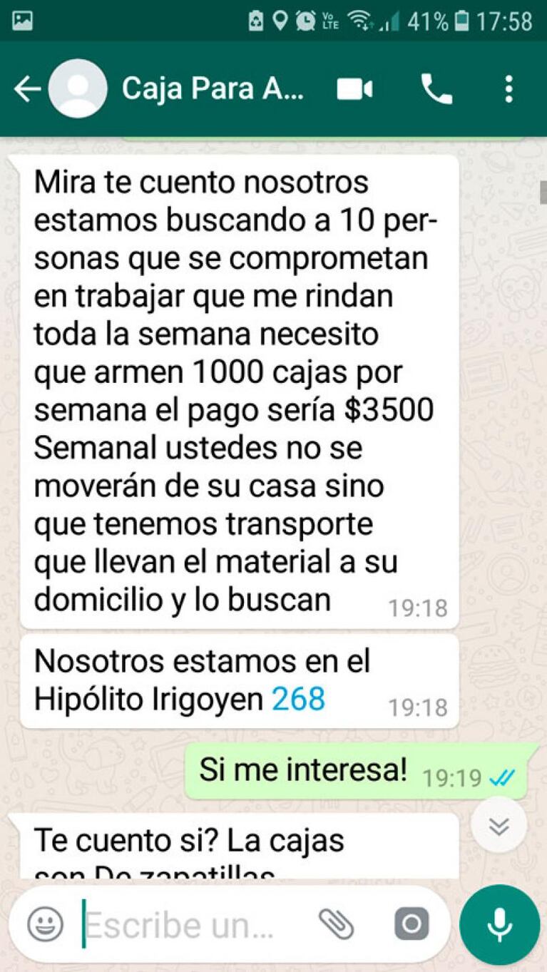  “¿Querés trabajar desde tu casa y ganar mucho dinero?”: una cordobesa cayó en la estafa por Facebook