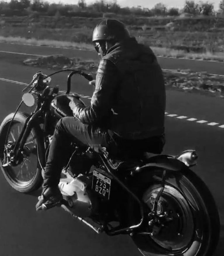 Quién era Alejandro Larose, el villamariense que se mató con su Harley-Davidson