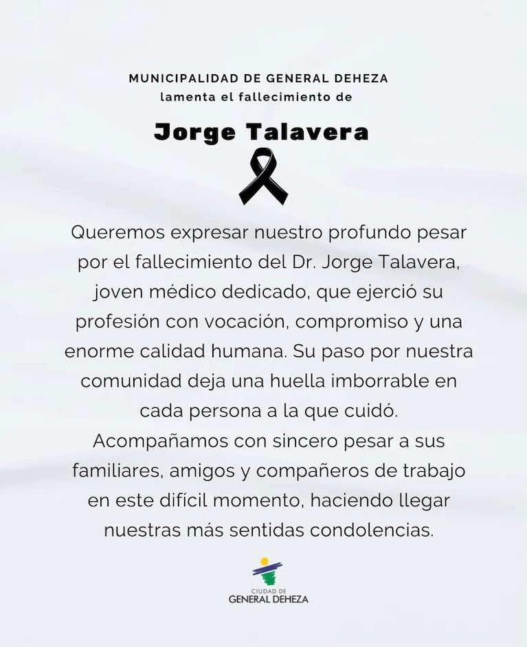 Quién era el joven médico que murió en un choque contra un camión en Córdoba