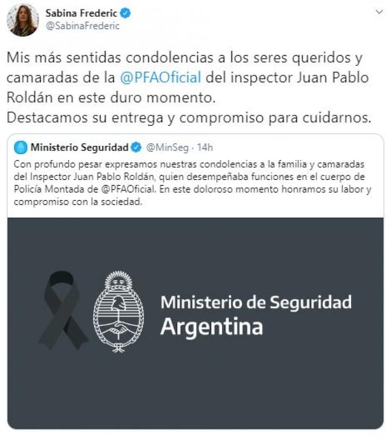 Quién era Juan Pablo Roldán, el policía asesinado en Buenos Aires