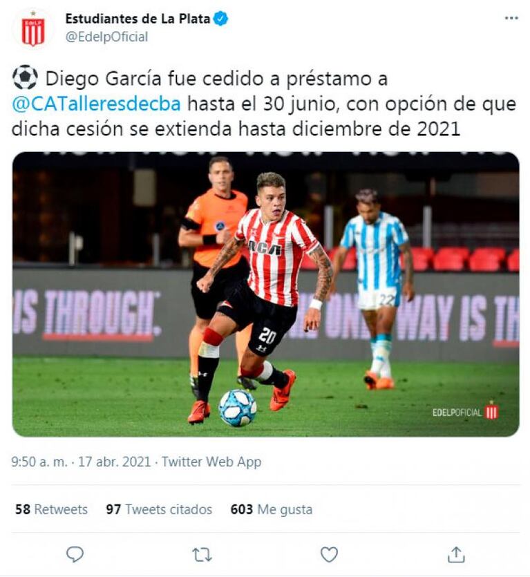 Quién es Diego García, el nuevo jugador de Talleres denunciado por violación