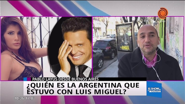 ¿Quién es la argentina que estuvo con Luis Miguel?