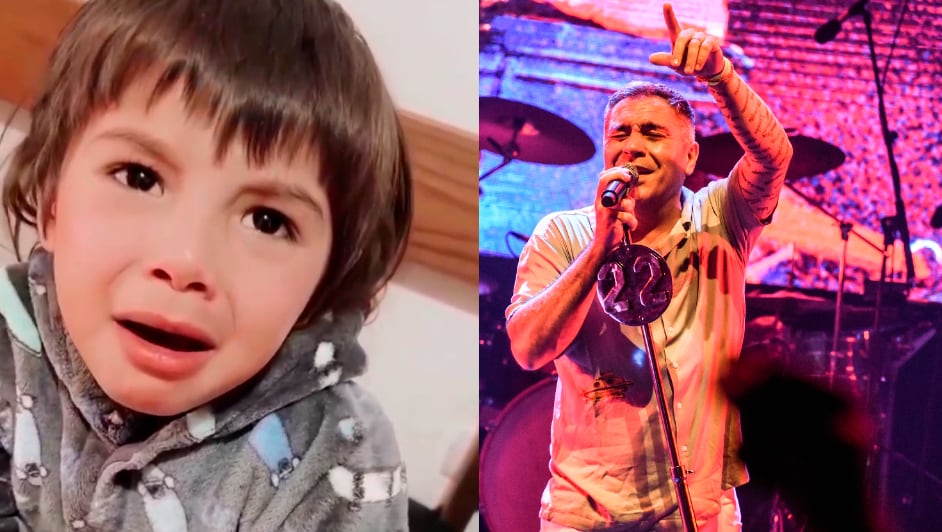 “Quiero más”: el nene que llora por la música del Loco Amato