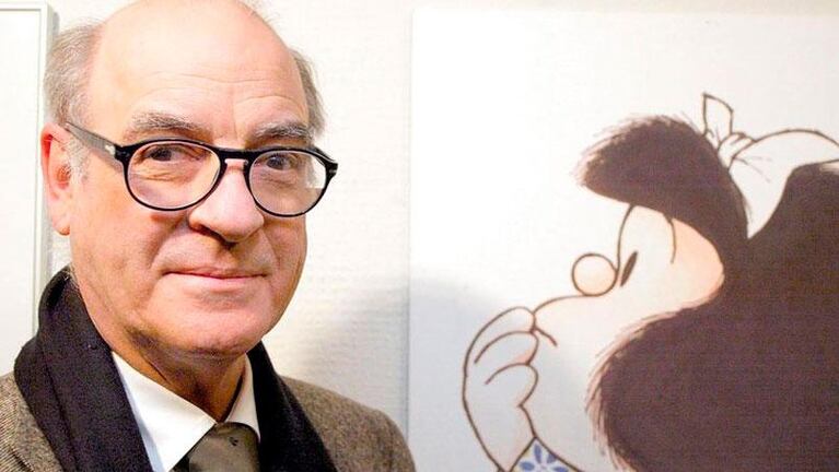 Quino, mi maestro; Mafalda, mi mejor amiga