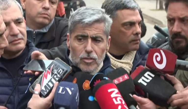 Quinteros explicó el rastrillaje a periodistas de todo el país.