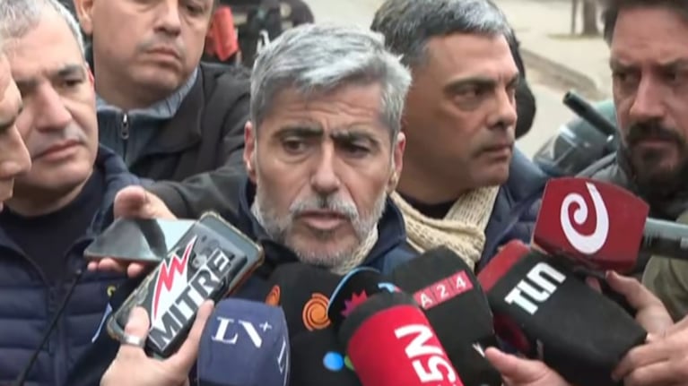 Quinteros explicó el rastrillaje a periodistas de todo el país.