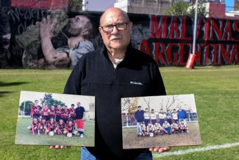 Quique Domínguez, el primer DT de Messi.