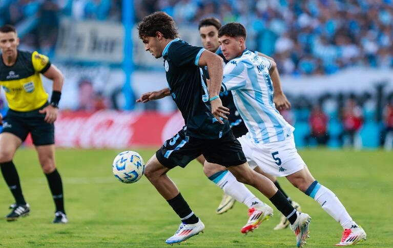 Racing-Belgrano en Avellaneda.