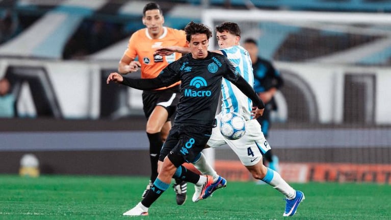 Racing-Belgrano en Avellaneda. (Prensa CAB)
