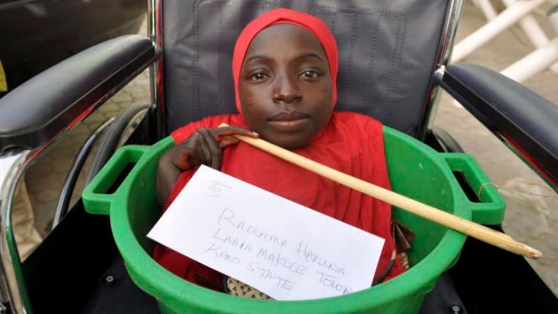 Rahma Haruna tuvo una vida difícil, pero nunca perdió las esperanzas. 