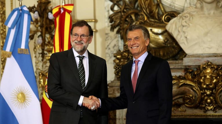 Rajoy y Macri valoraron la buena relación.