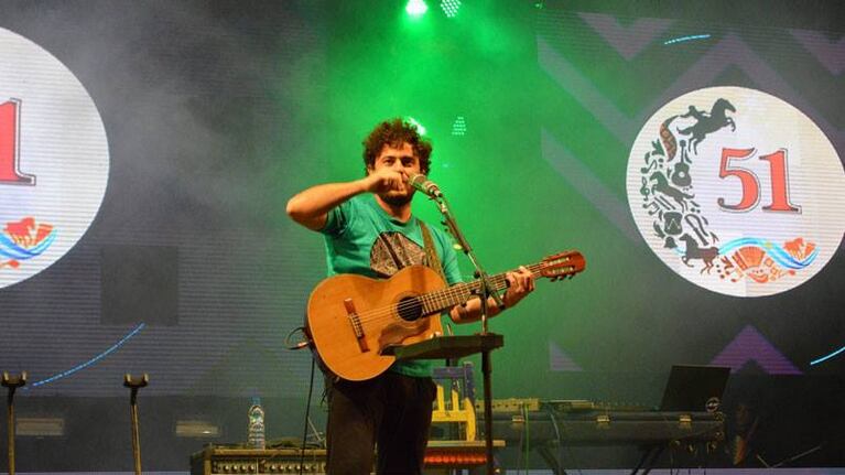 Raly Barrionuevo cautivó al público en Jesús María. Foto: Maxi López / ElDoce.tv