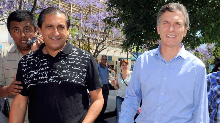 Ramón Díaz felicitó a su "amigo" Macri.