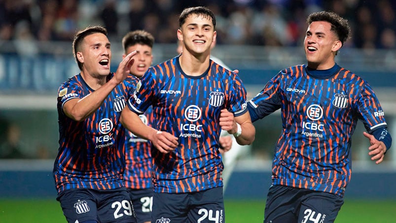 Ramón Sosa, el mejor jugador en el debut de Talleres en la Copa de la Liga.