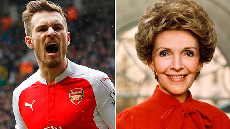 Ramsey convirtió y, a las pocas horas, murió Nancy Reagan. 