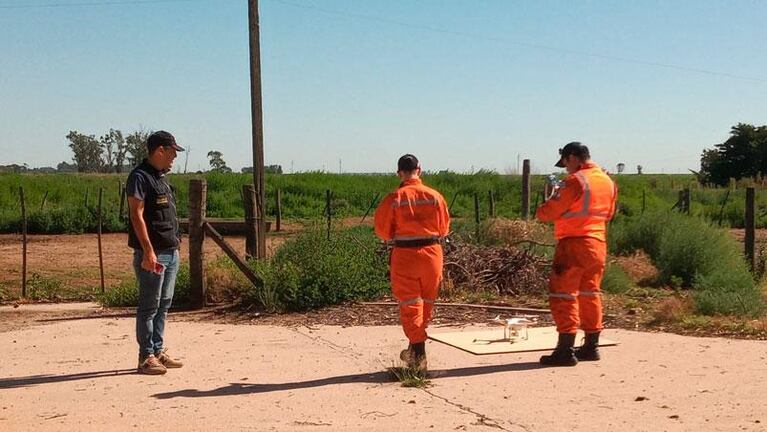 Rastrillaron la zona de La Carlota en busca de una joven desaparecida