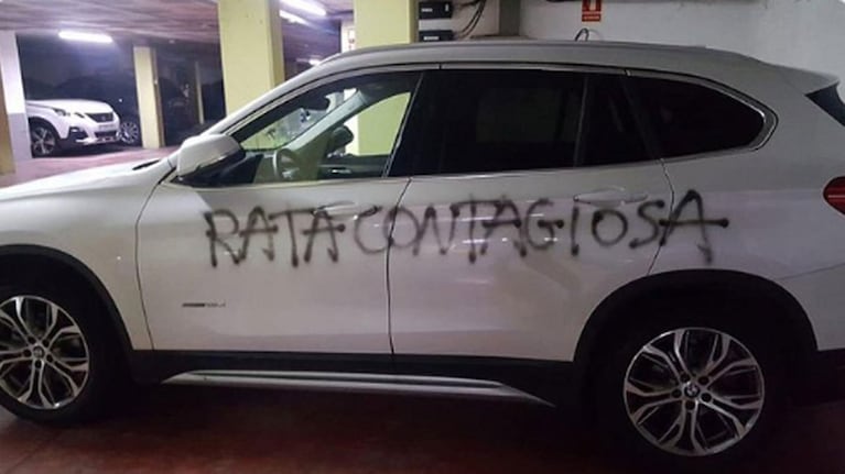 "Rata contagiosa", el mensaje para una medica española.