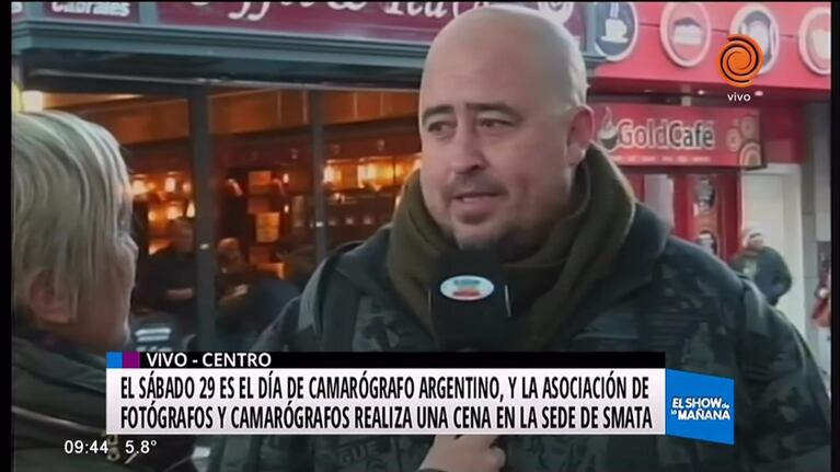 Realizan cena conmemorativa para camarógrafos cordobeses