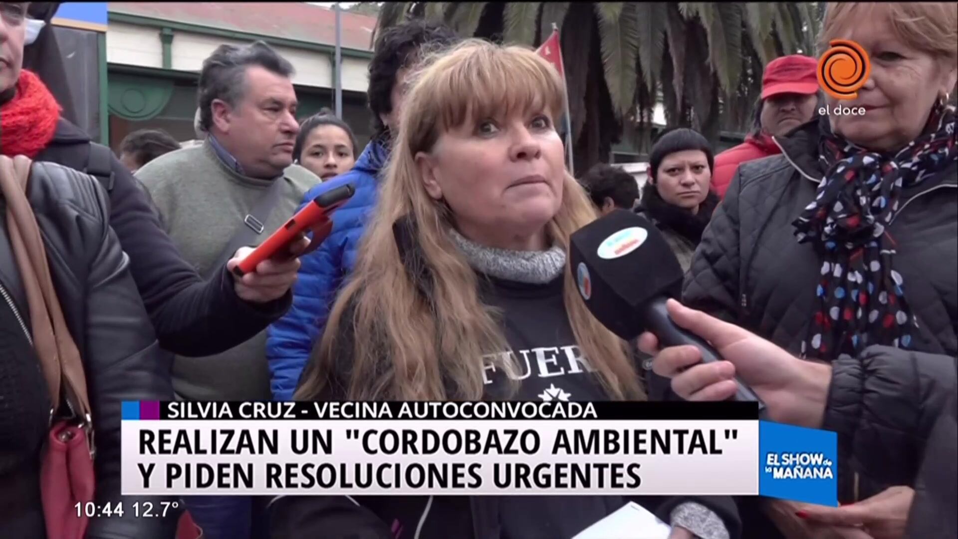 Realizan "Cordobazo Ambiental" al frente de la Secretaría de Ambiente