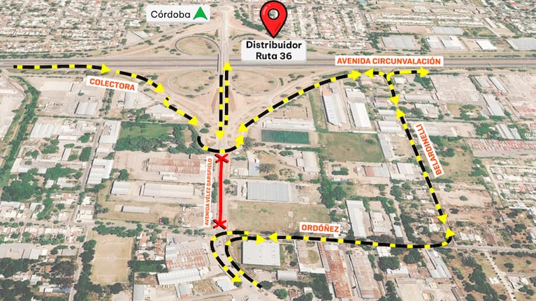 Reanudan trabajos en la obra del altonivel de Vélez Sarsfield: los desvíos en el tránsito